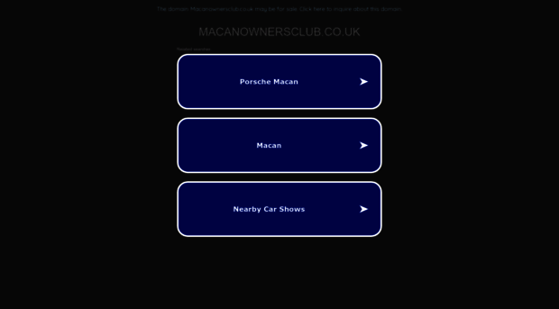 macanownersclub.co.uk