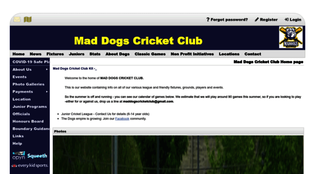 maddogscricketclub.com