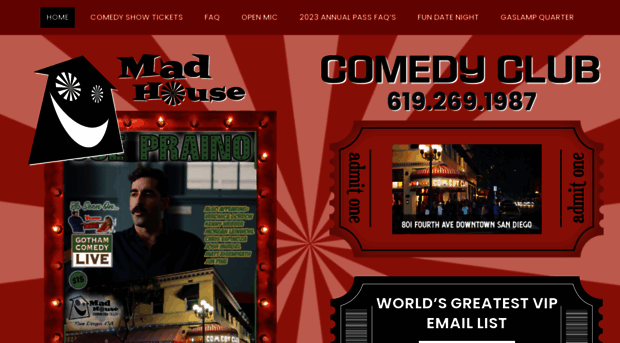 madhousecomedyclub.com