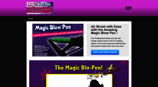 magicblowpen.com