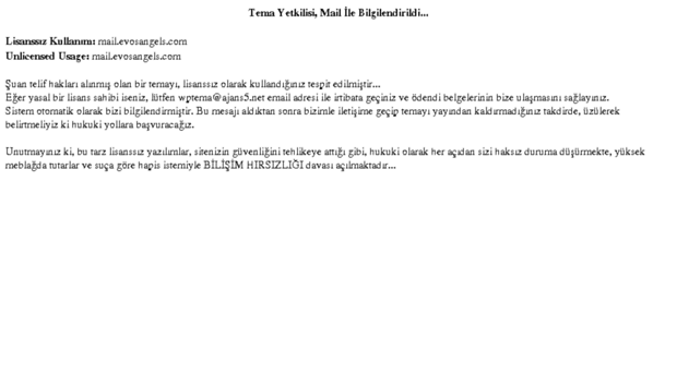 mail.evosangels.com