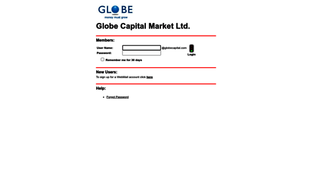 mail.globecapital.com