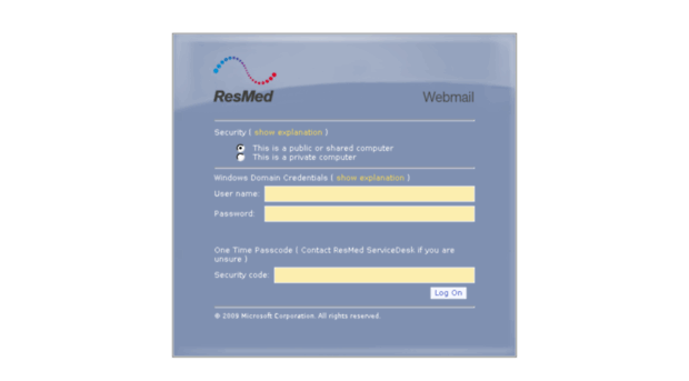 mail.resmed.com.au