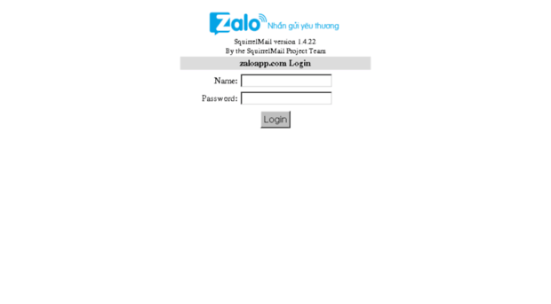 mail.zaloapp.com