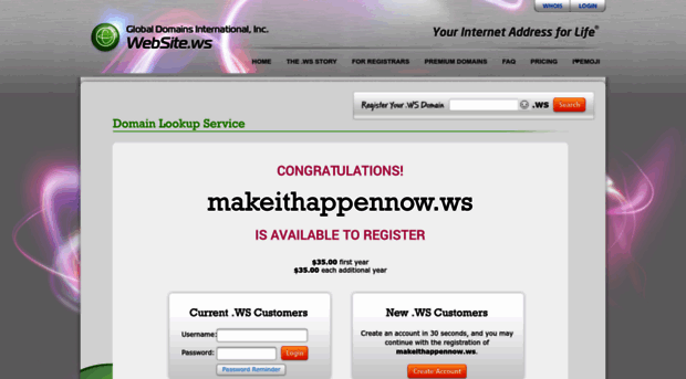 makeithappennow.ws