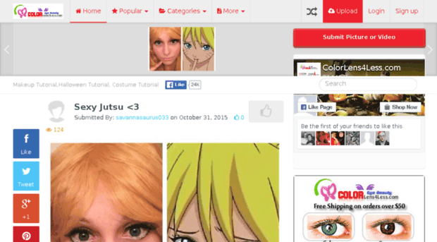 makeup.colorlens4less.com