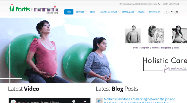 mammamia.fortishealthcare.com