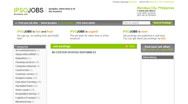 mandauecity.ipsojobs.com