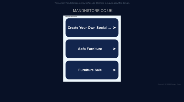 mandhstore.co.uk