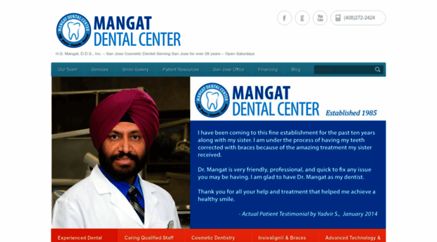 mangatdental.com