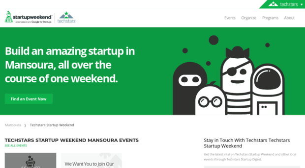 mansoura.startupweekend.org