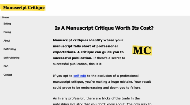 manuscriptcritique.com
