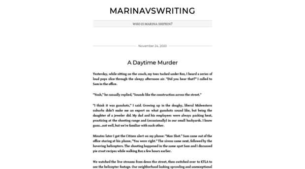 marinavswriting.com