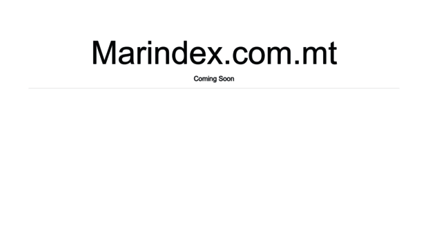 marindex.com.mt