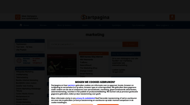 marketing.startpagina.nl