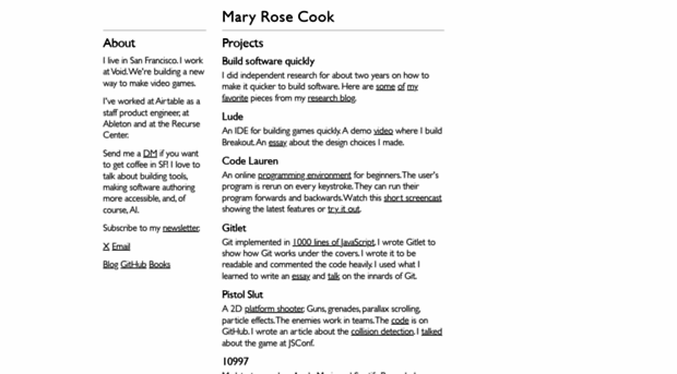 maryrosecook.com