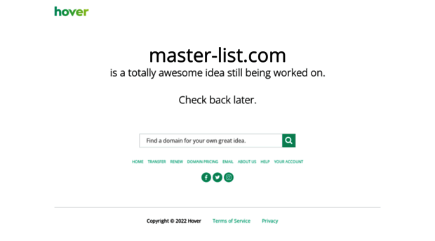 master-list.com
