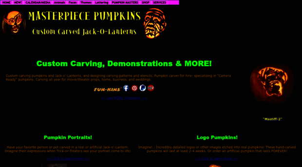 masterpiecepumpkins.com