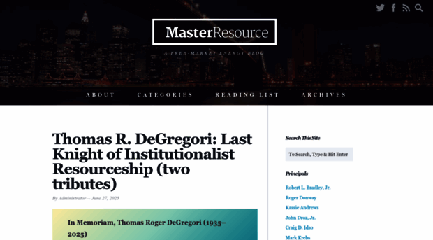 masterresource.org