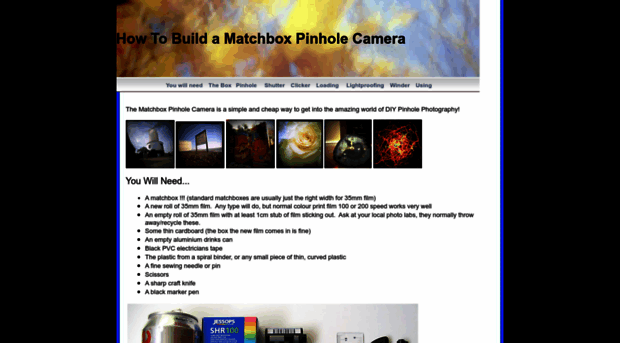 matchboxpinhole.com