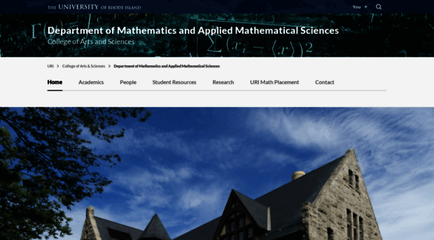 math.uri.edu