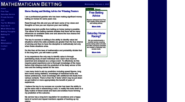 mathematician-betting.co.uk