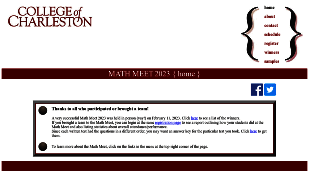 mathmeet.cofc.edu