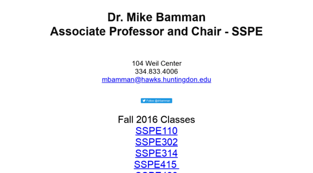 mbamman.huntingdon.edu