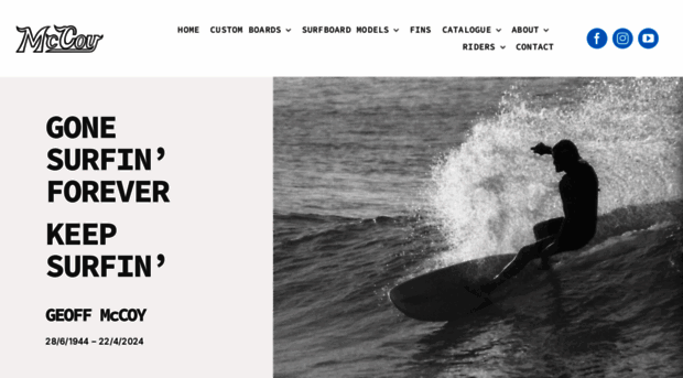 mccoysurfboards.com