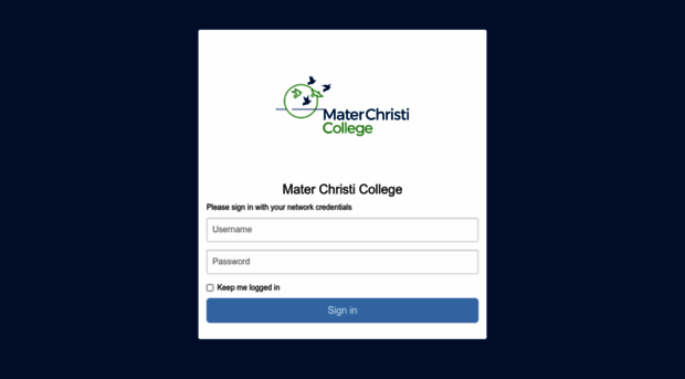 mccportal.materchristi.edu.au