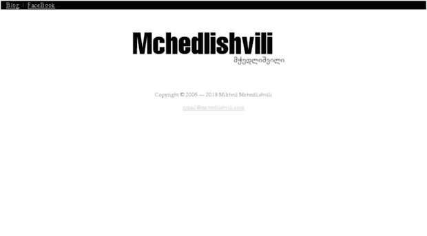 mchedlishvili.com