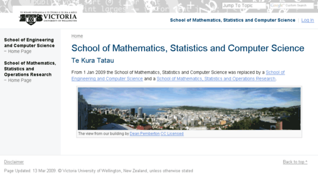 mcs.vuw.ac.nz