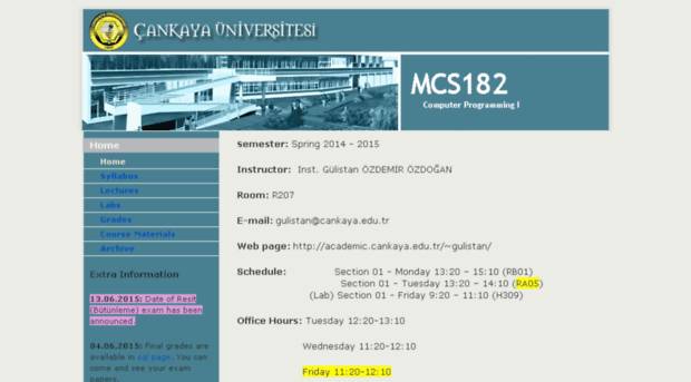 mcs182.cankaya.edu.tr