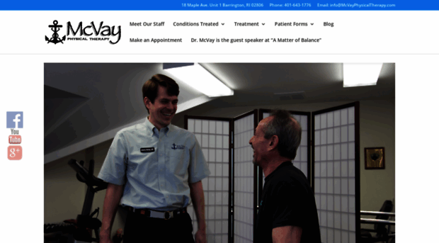 mcvayphysicaltherapy.com