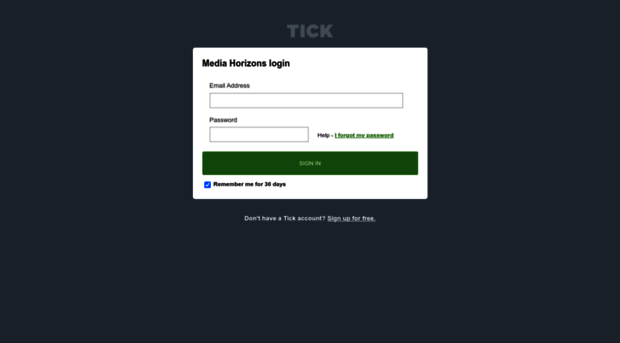 mediahorizons.tickspot.com