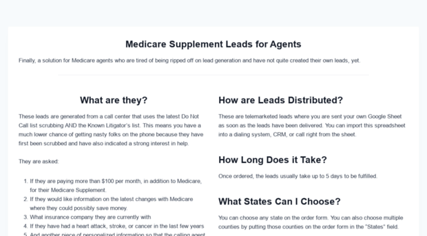 medicaresupplementleads.com