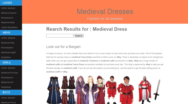 medieval-dresses.co.uk