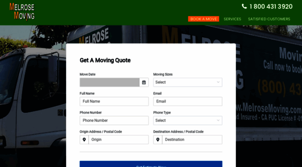 melrosemoving.com