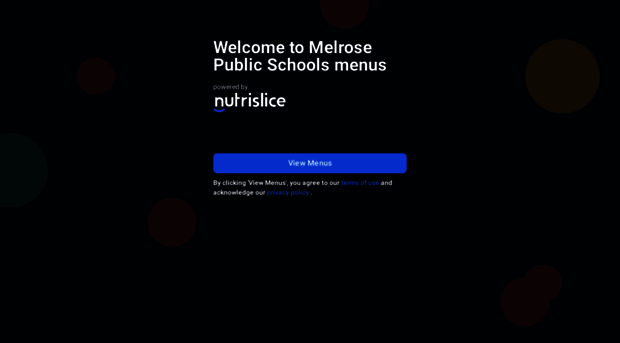 melroseschools.nutrislice.com
