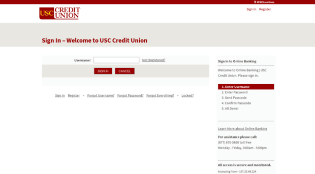 member.usccreditunion.org