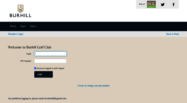 members.burhillgolf-club.co.uk