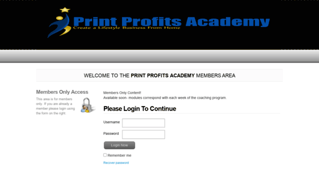 members.printprofitsacademy.com