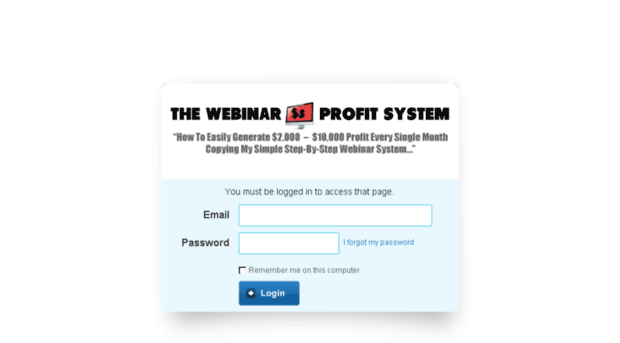 members.thewebinarprofitsystem.com