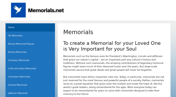 memorials.net