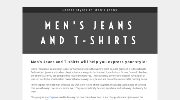 mens-jeans-t-shirts.yolasite.com