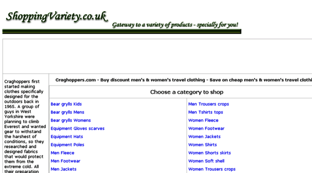 mens-womens-travel-clothing.shoppingvariety.co.uk