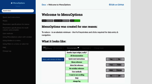 menuoptions.readthedocs.org