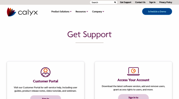 messageboard.calyxsupport.com