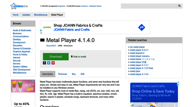 metal-player.updatestar.com