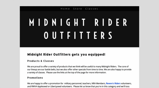 midnightrideroutfitters.yolasite.com